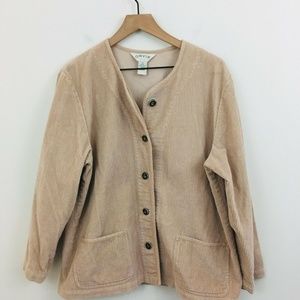 Orvis Corduroy Button Front Jacket
